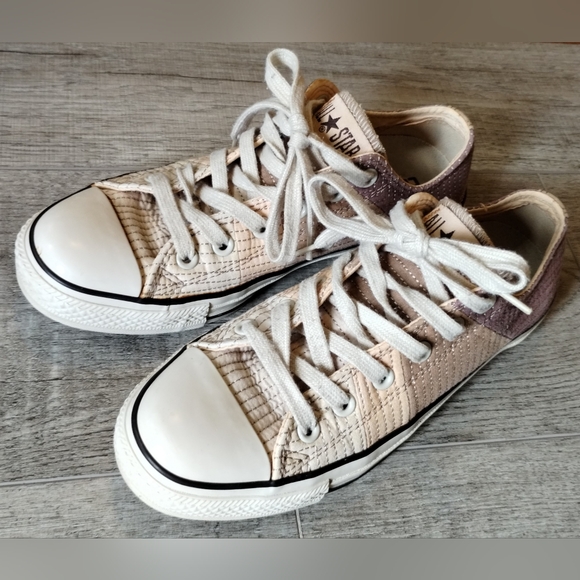 Converse Shoes, Chuck Taylor All Star, Size: Women's 8 Men's 6, Patchwork Quilt - Picture 4 of 8